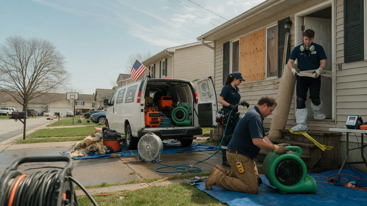 Water Damage Restoration in Beach City, OH near me